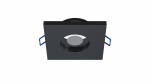 Ceiling lighting point fitting BONA cast round Fixted black